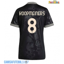 Camisa de time de futebol Juventus Teun Koopmeiners #8 Replicas 3º Equipamento Feminina 2025-26 Manga Curta